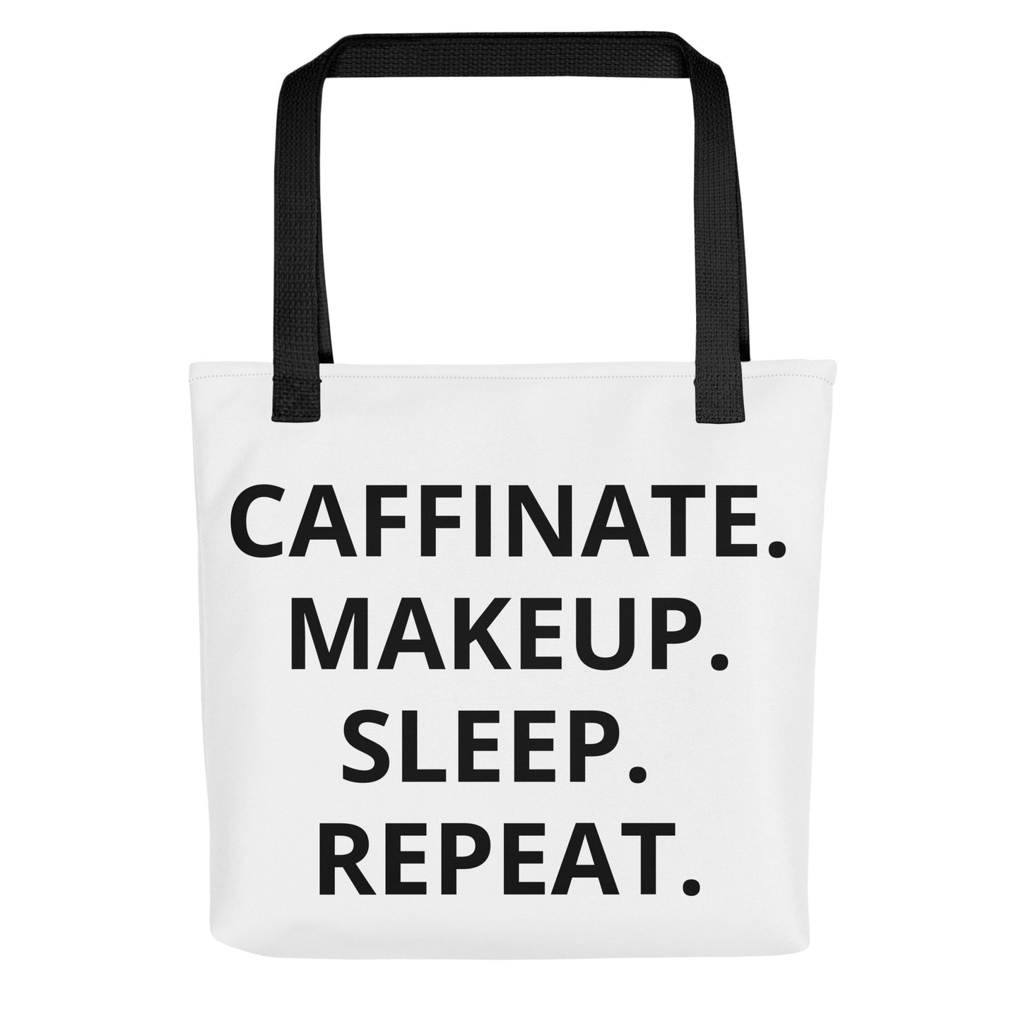 Caffeinate Makeup Tote bag