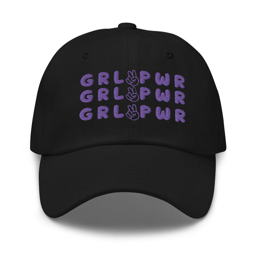 GRL PWR Dad hat