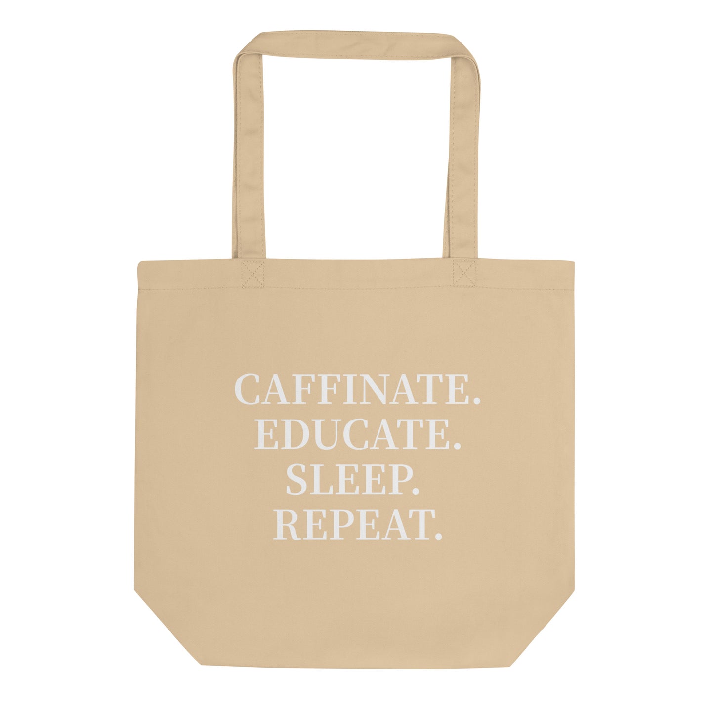 Teach repeat -Eco Tote Bag