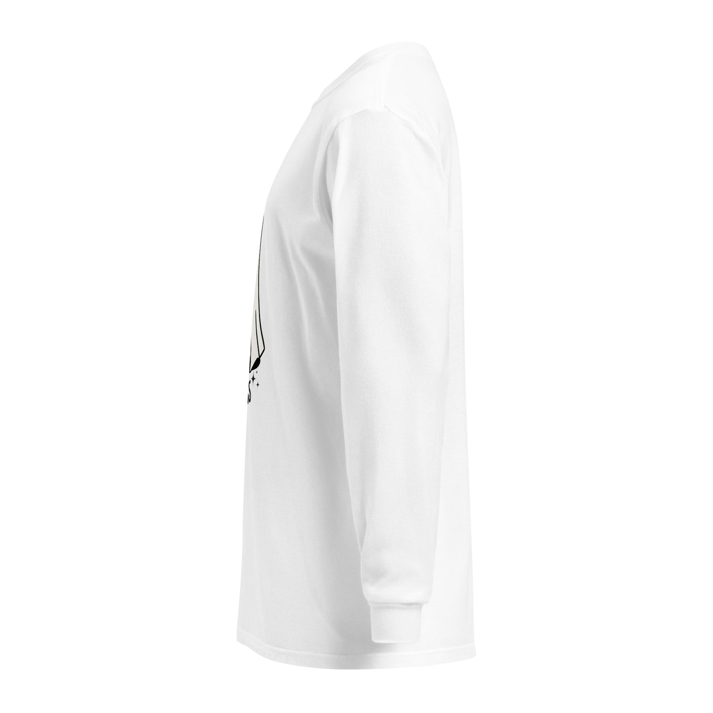 Garment-dyed heavyweight long-sleeve shirt